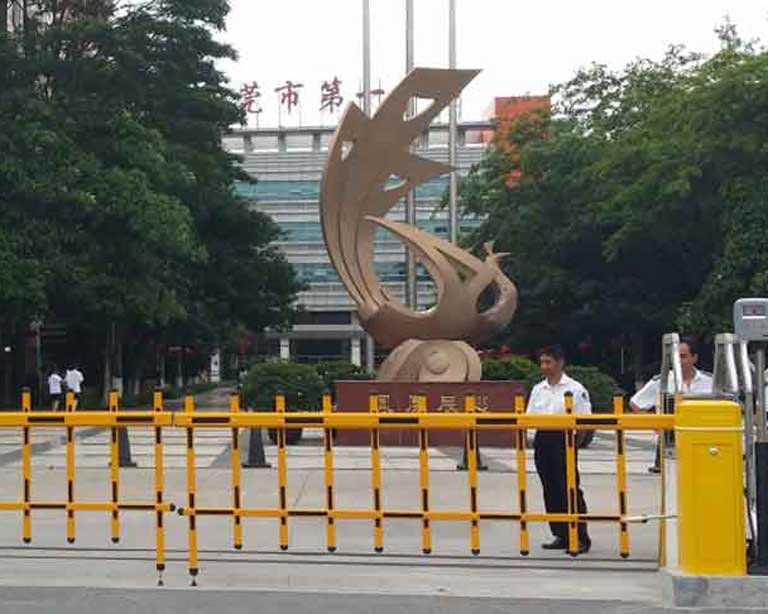 广告道闸案例